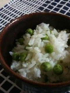 節電にも ルクルーゼで豆ごはん-レシピのメイン写真