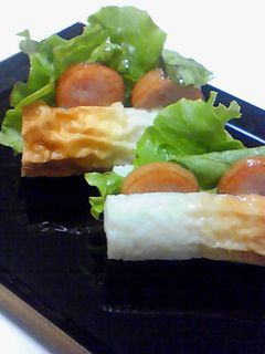 お弁当やおつまみに〜ちくわサンド*-レシピのメイン写真