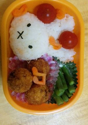 お弁当〜ミッフィー-レシピのメイン写真