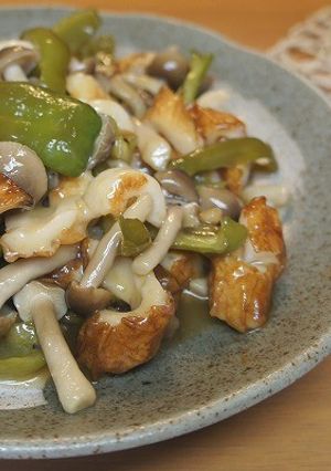 ピーマンとちくわの甘酢炒め-レシピのメイン写真