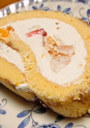 くだものいっぱい*米粉ロール*-レシピのメイン写真