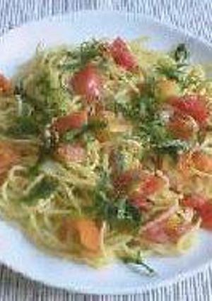 フレッシュトマトのさっぱりパスタ-レシピのメイン写真
