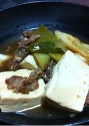 和牛の『ほふほふ肉豆腐』-レシピのメイン写真