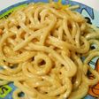 チリ味噌マヨ☆ピリコクまろ~☆うどん