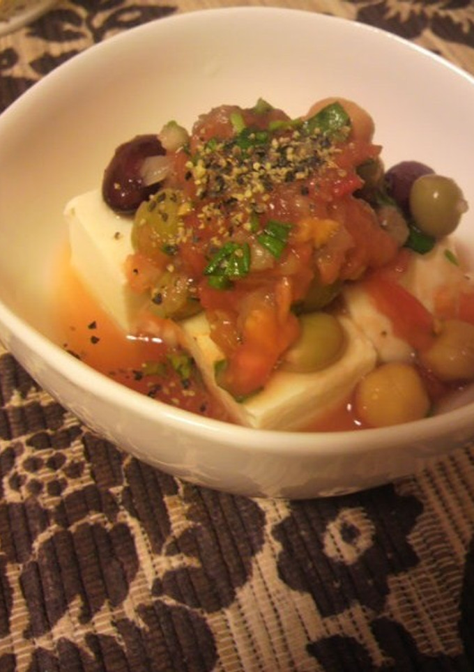 とまとの豆豆やっこ☺-レシピのメイン写真