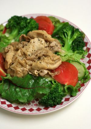 レモンでさっぱり！焼き肉サラダ-レシピのメイン写真