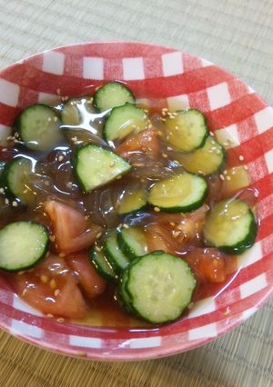 夏が来た☆さっぱりところてん-レシピのメイン写真
