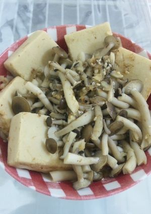 しめじと高野豆腐の生姜煮♪-レシピのメイン写真