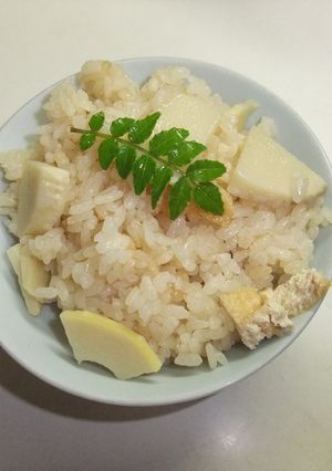 おでんの素で簡単!筍ご飯-レシピのメイン写真