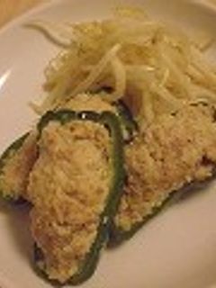 ピーマンの肉詰め山椒風味-レシピのメイン写真