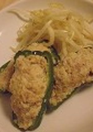 ピーマンの肉詰め山椒風味-レシピのメイン写真