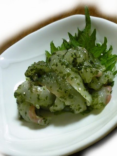 鯛の大葉ジェノベーゼ和え**-レシピのメイン写真