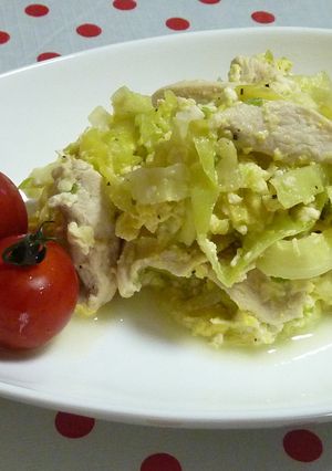 春キャベツと鶏肉で♡チャンプルー-レシピのメイン写真