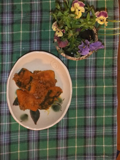 ほっこり・・かぼちゃのそぼろ煮-レシピのメイン写真