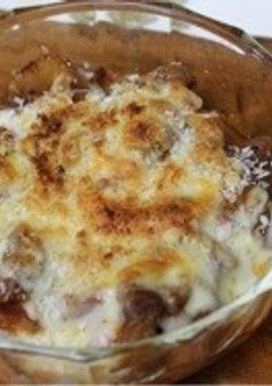 お弁当のおかず＊牛肉のトマトグラタン-レシピのメイン写真