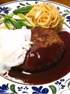 ハンバーグ♪(´ε` )-レシピのメイン写真