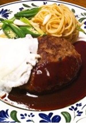 ハンバーグ♪(´ε｀ )-レシピのメイン写真