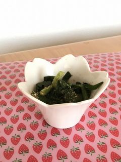 シャキシャキ ニラの胡麻和え-レシピのメイン写真