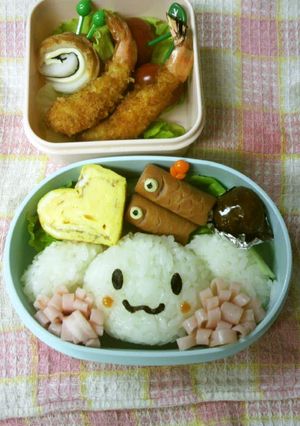 ＊すぐ出来！シナモンちゃんキャラ弁＊-レシピのメイン写真