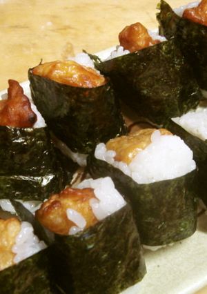 鶏胸肉ｄｅトリ天むす-レシピのメイン写真