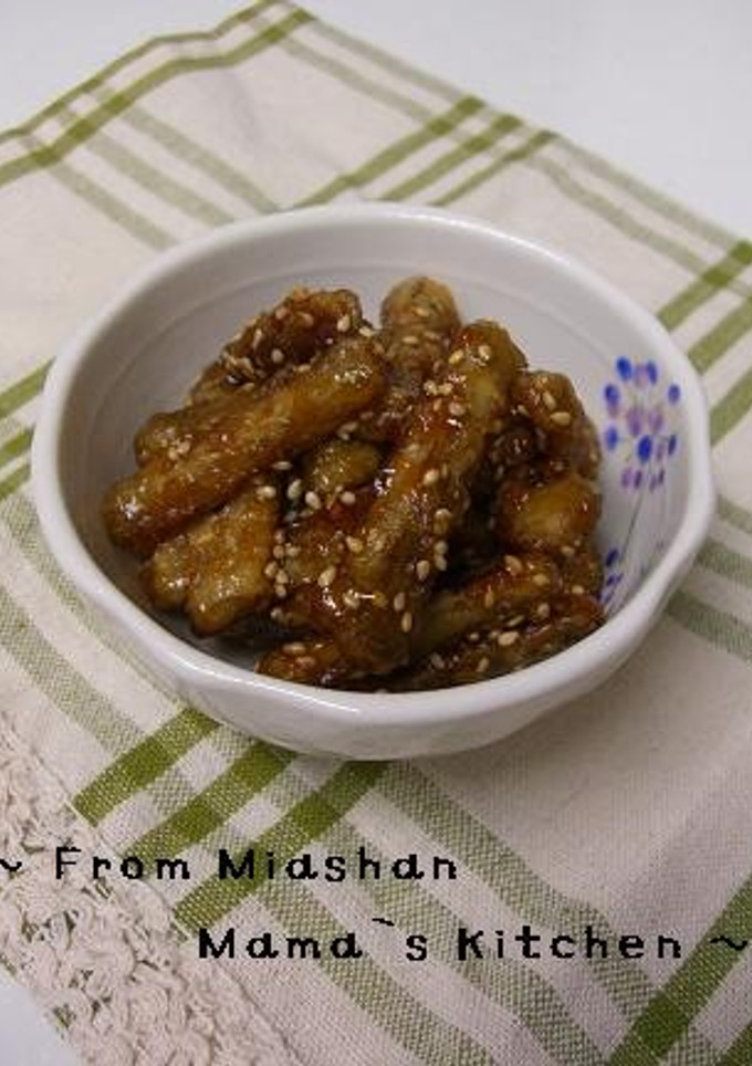母のお袋の味♪ごぼうのいかだ揚げ☆☆☆-レシピのメイン写真