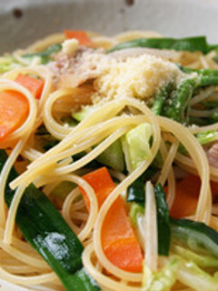 パスタで作る春キャベツの塩焼きそば-レシピのメイン写真