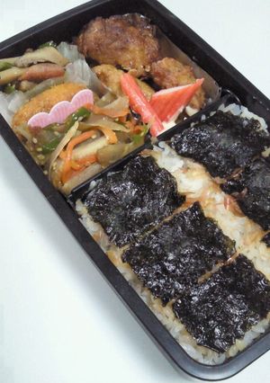 ｲﾗｲﾗ解消！海苔弁☆-レシピのメイン写真
