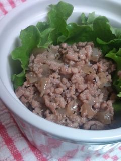 エスニック風挽肉炒め-レシピのメイン写真