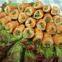 รูปของ 豚肉のカラフル野菜巻き