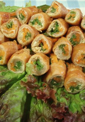 豚肉のカラフル野菜巻き-レシピのメイン写真