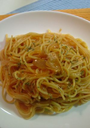 フライパンだけでツナ&トマトパスタ-レシピのメイン写真