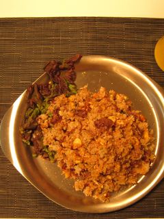 ガーリックステーキチャーハン-レシピのメイン写真