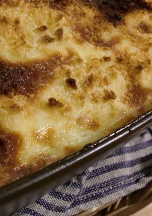 ほっこり☆ポテト＆ひき肉の重ね焼き-レシピのメイン写真