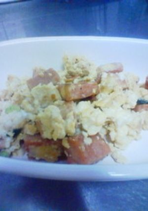 豆腐スパムのチャンプル-レシピのメイン写真