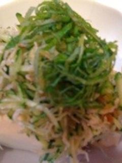 おかず冷や奴-レシピのメイン写真