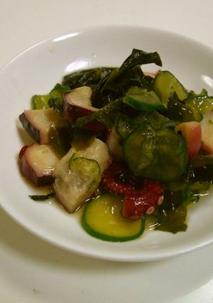 タコの酢の物-レシピのメイン写真