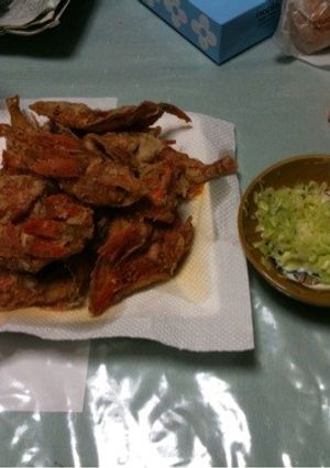 骨まで食べようキンキン(キンキ)の唐揚げ-レシピのメイン写真