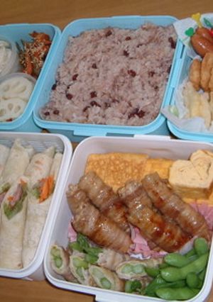運動会　お弁当　２００８秋-レシピのメイン写真