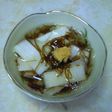 うどのもずく酢和え