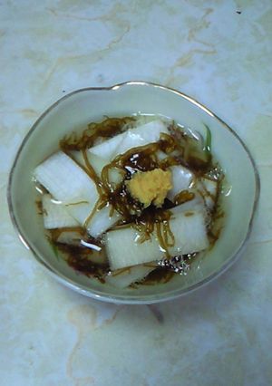 うどのもずく酢和え-レシピのメイン写真