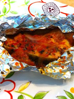 定番☆鱈とトマトのホイル包み焼き-レシピのメイン写真