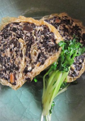 ひじきのうすあげロール煮-レシピのメイン写真