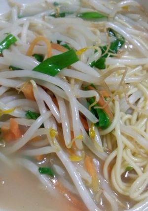 ずぼらなマルタイ温野菜ラーメン♪-レシピのメイン写真
