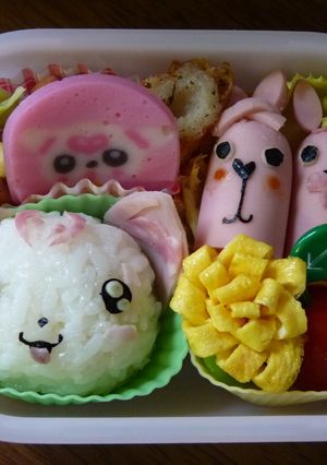 ハミィ弁当（キャラ弁）-レシピのメイン写真