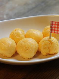 まんまる♪ かわいいまるい卵焼き♪-レシピのメイン写真