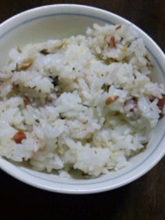 アジの干物で梅シソごはん-レシピのメイン写真