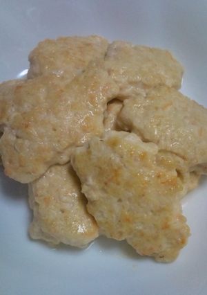 離乳後期〜ふわふわ豆腐バーグ-レシピのメイン写真