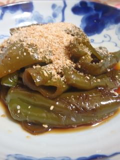 『ピーマンの甘辛煮』-レシピのメイン写真
