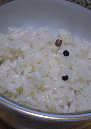 花椒と黒胡椒のご飯-レシピのメイン写真