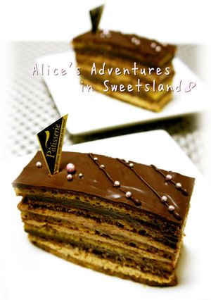 * オペラ風 ❤ チョコレートケーキ♪-レシピのメイン写真